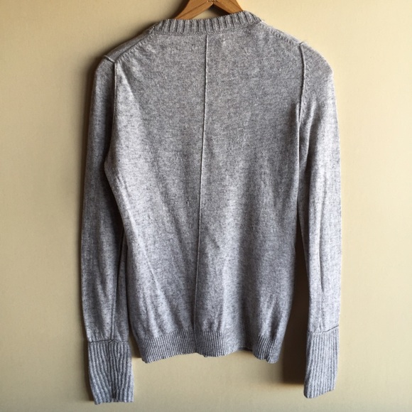 Banana Republic grey cashmere blend cardigan - Picture 3 of 4